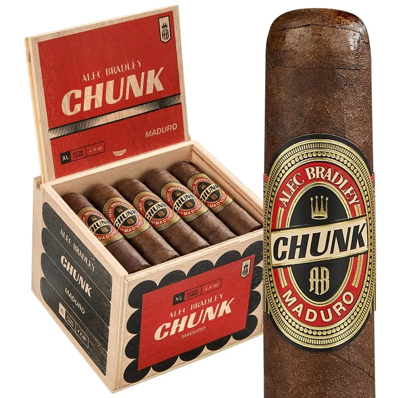 Alec Brandley Chunk Maduro XL (Gordo) (4.0"x60) Box of 20