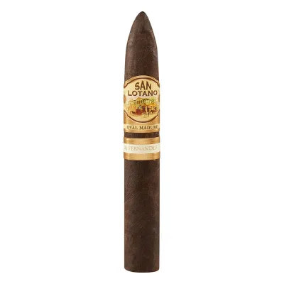 San Lotano Oval Maduro Torpedo (6.5"x52) Single