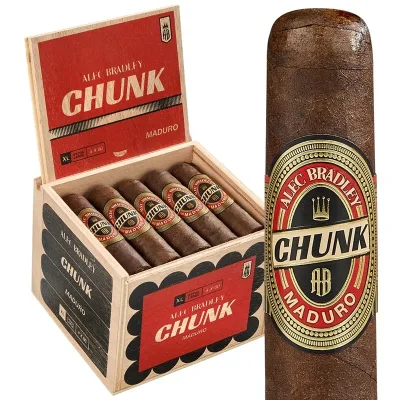 Alec Brandley Chunk Maduro XL (Gordo) (4.0"x60) Box of 20
