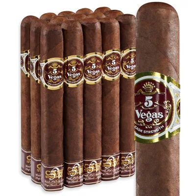 5 Vegas Cask-Strength (Gordo) (6.0"x60) Pack of 15