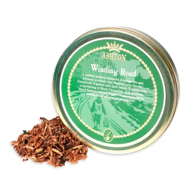 Ashton Winding Road Pipe Tobacco - 50g Tin 1.75 Ounce Tin