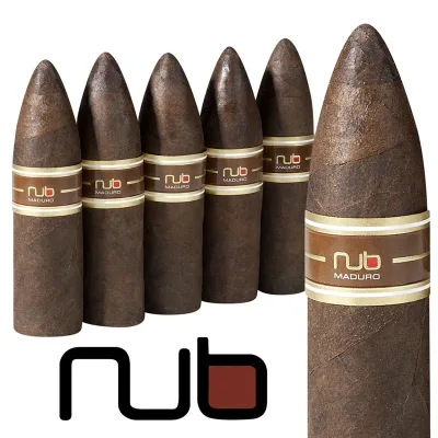 Nub 464 Torpedo Maduro (4.0"x64) Pack of 5