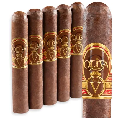 Oliva Serie 'V' Double Robusto (5.0"x54) Pack of 5
