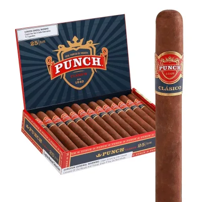 Punch Elites (Corona) (5.2"x45) Box of 25