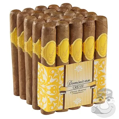 Dominican Cream Torpedo (6.5"x52) Pack of 25