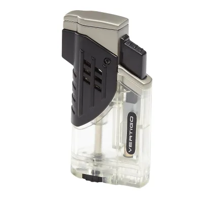 Vertigo Glock Triple-Flame Lighter - Clear