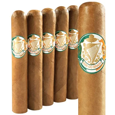 Erin Go Bragh Irish Whisky Robusto (5.0"x50) Pack of 5