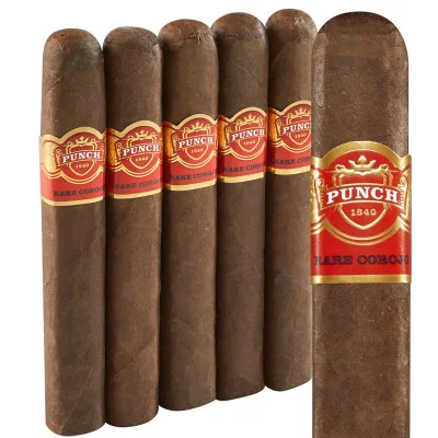 Punch Rare Corojo Magnum (Robusto) (5.2"x54) Pack of 5