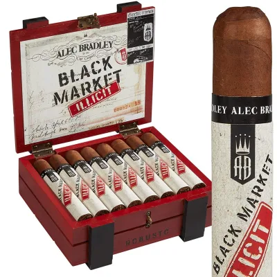 Alec Bradley Black Market Illicit Robusto (5.0"x50) Box of 15