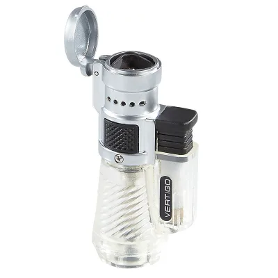 Vertigo Cyclone I Triple-Flame Lighter - Clear