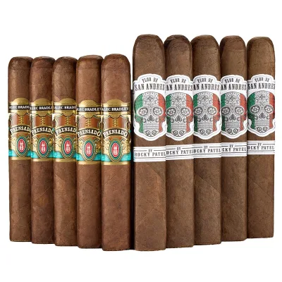 #45: Flor de San Andres by Rocky Patel and Alec Bradley Prensado 10 Cigars