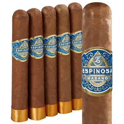 Espinosa Habano No. 4 (Robusto) (5.5"x50) Pack of 5