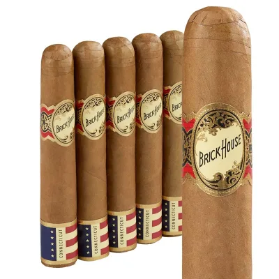 Brick House Connecticut (Robusto) (5.0"x54) Pack of 5