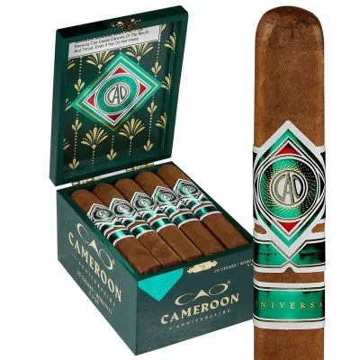 CAO L'Anniversaire Cameroon Robusto (5.0"x50) Box of 20