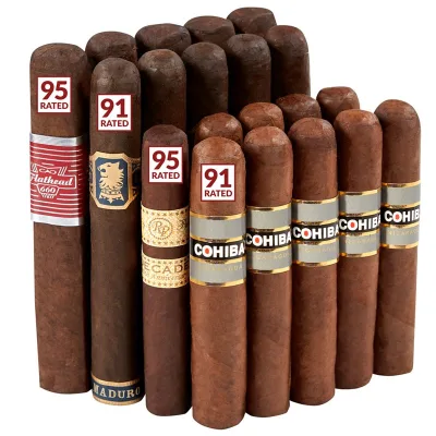 The Best of CigarBid Sampler 20 Cigars