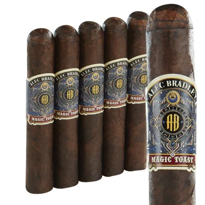 Alec Bradley Magic Toast Robusto (5.0"x52) Pack of 5