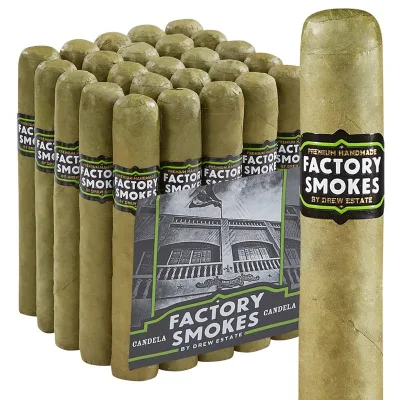 Drew Estate Factory Smokes Candela Gordo (6.0"x60) Pack of 25