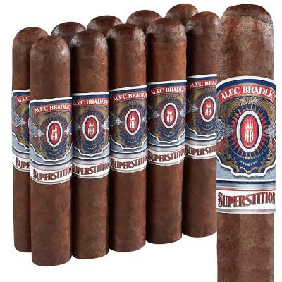 Alec Bradley Superstition No. 13 (Rothschild) (4.5"x50) Pack of 10