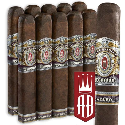 Alec Bradley Tempus Maduro Quadrum (box-press) (Robusto) (5.5"x55) Pack of 10