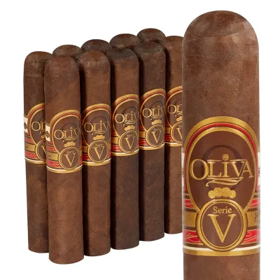 Oliva Serie 'V' Double Robusto (5.0"x54) Pack of 10