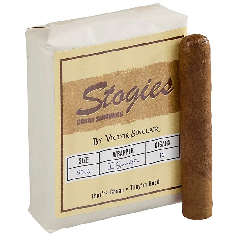 Stogies Cuban Sandwich Sumatra Churchill (7.0"x52) Pack of 10