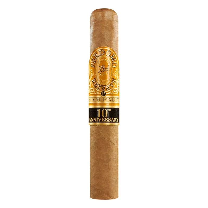 Perdomo Reserve 10th Anniversary Champagne Robusto (5.0"x54) Single