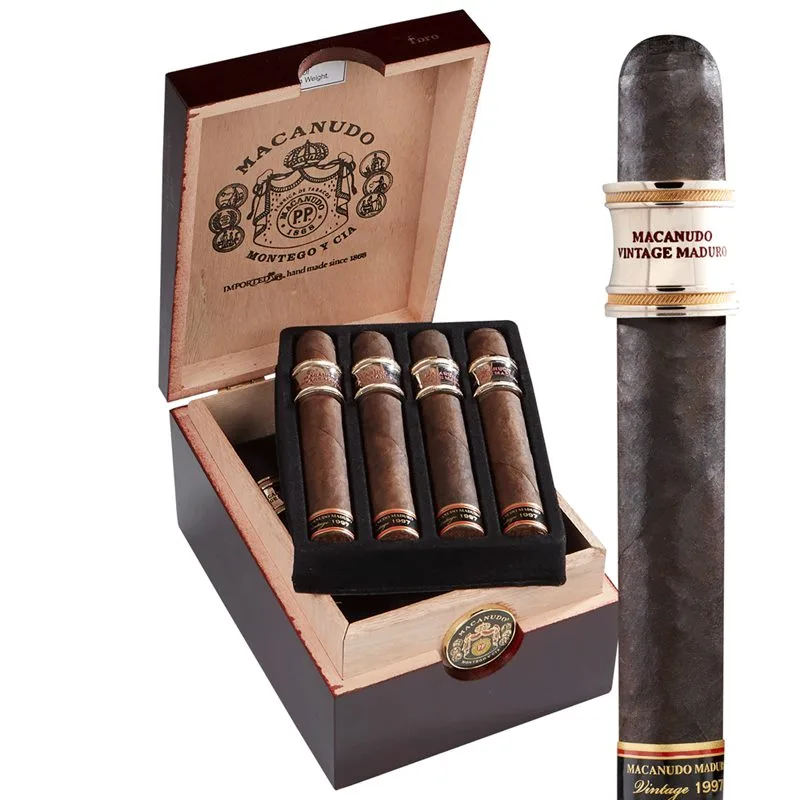 Macanudo Vintage 1997 Maduro Toro (6.0"x54) Box of 12