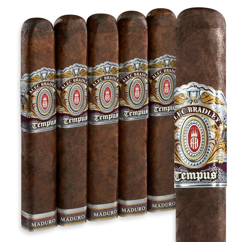Alec Bradley Tempus Maduro Quadrum (box-press) (Robusto) (5.5"x55) Pack of 5