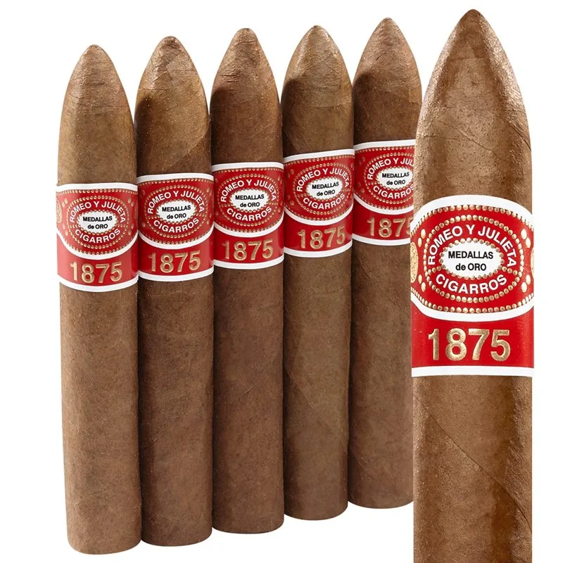 Romeo y Julieta Bully Belicoso (5.5"x52) Pack of 5