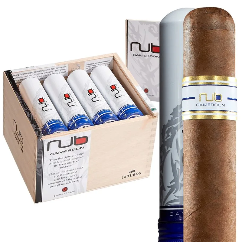 Nub Cameroon by Oliva 460 Tubo (Gordo) (4.0"x60) Box of 12