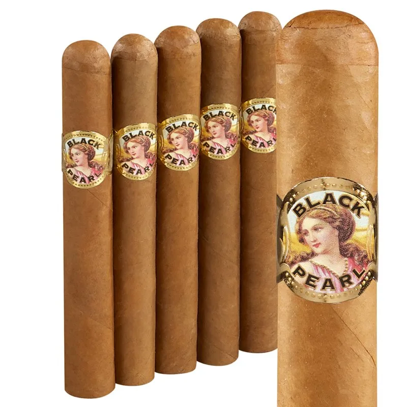 La Perla Habana Black Pearl Oro (Toro) (6.0"x50) Pack of 5