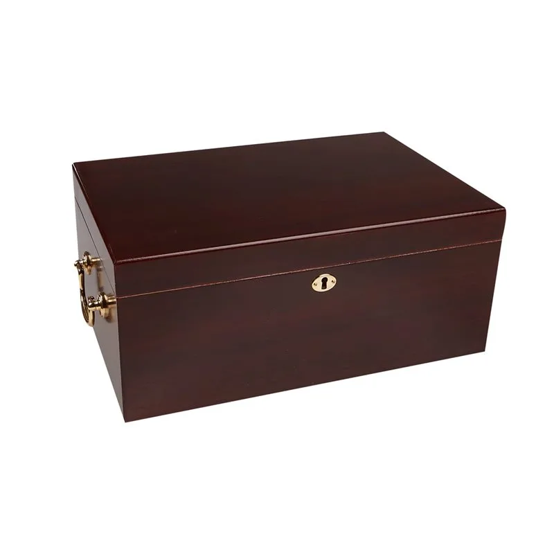 The Tuscany Cherry Finish Humidor 100 Cigar Capacity