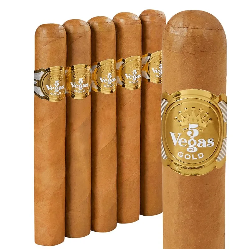 5 Vegas Gold Bullion (Gordo) (6.0"x60) Pack of 5