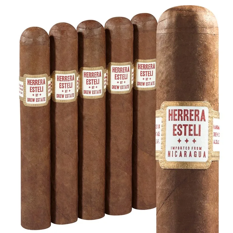 Herrera Esteli Habano Toro Especial (6.0"x52) Pack of 5