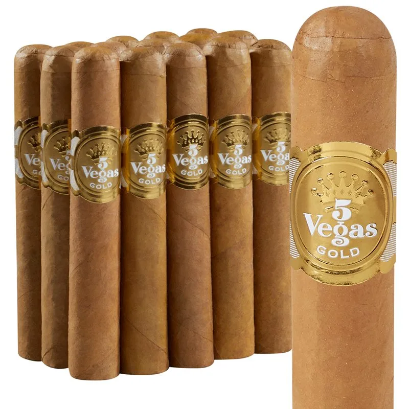 5 Vegas Gold Robusto (5.0"x50) Pack of 15