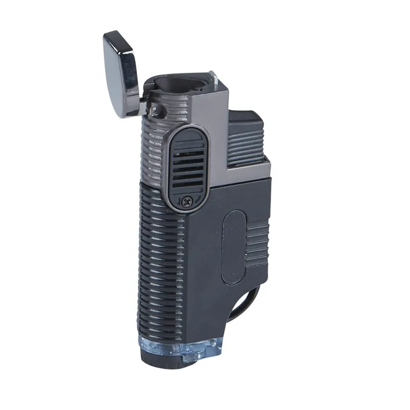 Ripple Triple Torch Lighter Gun Metal