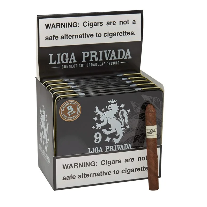 Liga Privada No. 9 Coronets (Cigarillos) (4.0"x32) Pack of 50 [5/10]