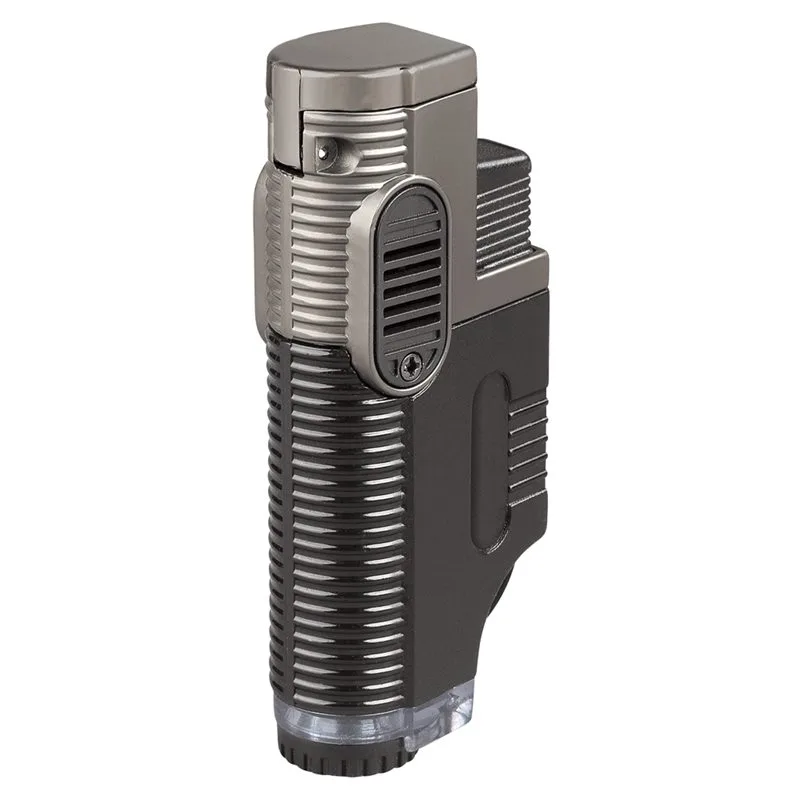 Ripple Triple Torch Lighter Gun Metal 2 x Gun Metal