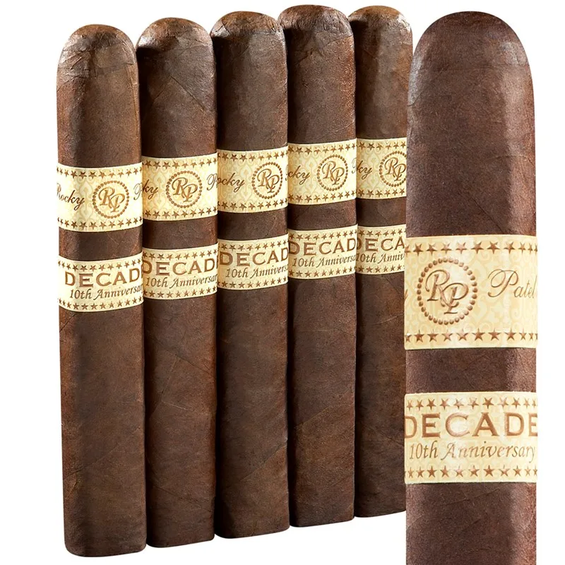 Rocky Patel Decade Robusto (5.0"x50) Pack of 5