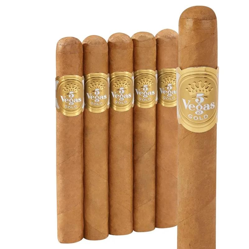 5 Vegas Gold Toro (6.0"x50) Pack of 5