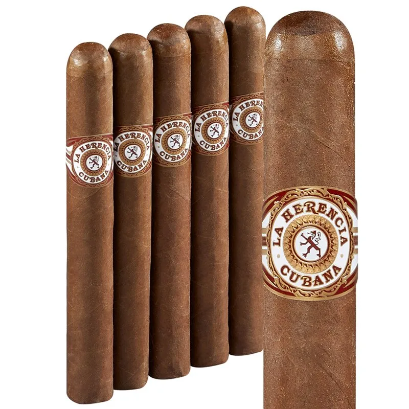 La Herencia Cubana Toro (6.5"x52) Pack of 5