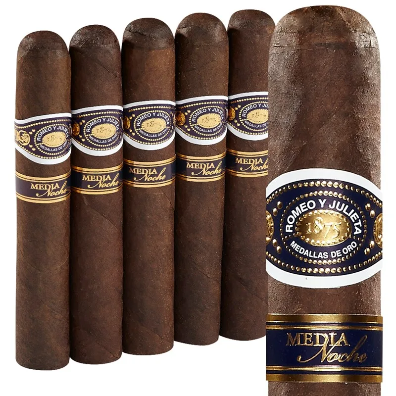Romeo y Julieta Media Noche Double Toro (Gordo) (6.0"x60) Pack of 5