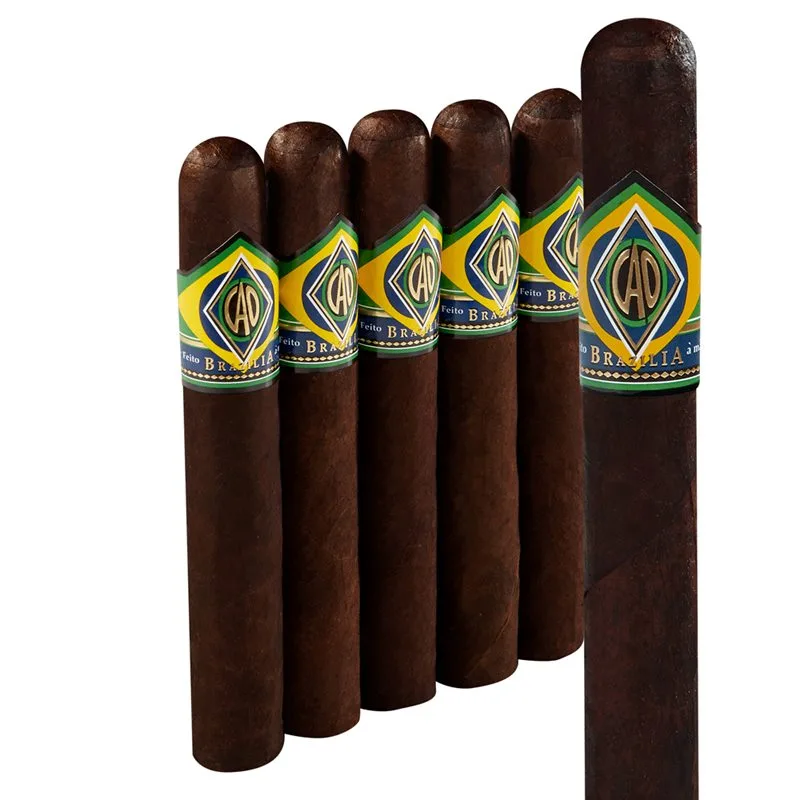 CAO Brazilia Lambada (Toro) (6.0"x50) Pack of 5