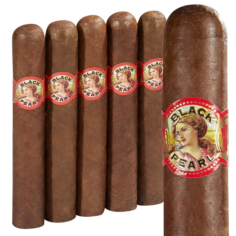 La Perla Habana Rojo Double Toro (Gordo) (6.0"x60) Pack of 5