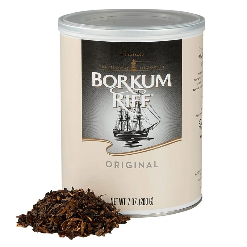 Borkum Riff Original Pipe Tobacco 7 Ounce Can