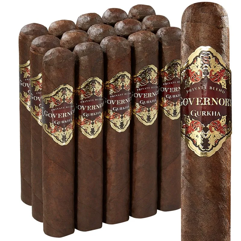 Gurkha Governor's Private Blend XO (Gordo) (6.0"x60) Pack of 15