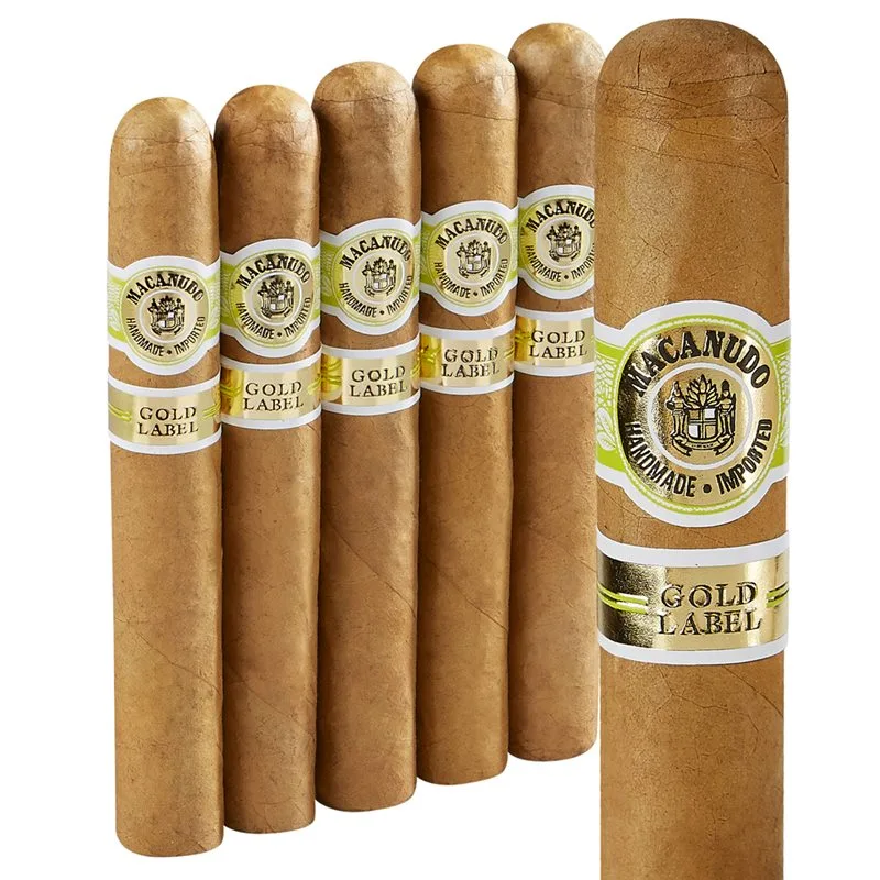 Macanudo Gold Robusto (5.5"x50) Pack of 5