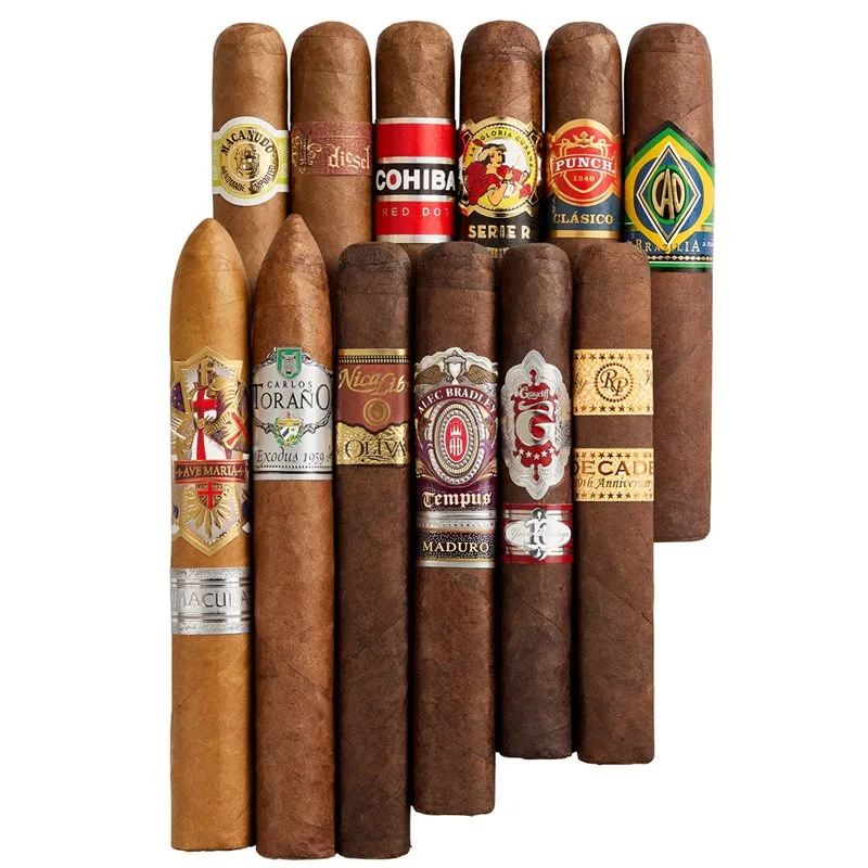 All-Star Summer Sizzler Sampler 12 Cigars