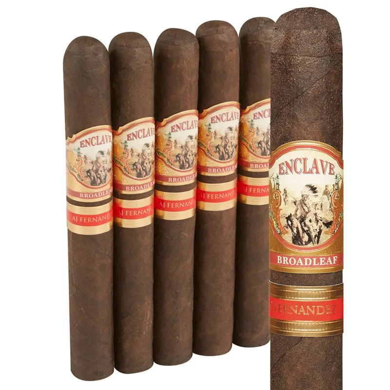 AJ Fernandez Enclave Broadleaf Toro (6.5"x54) Pack of 5