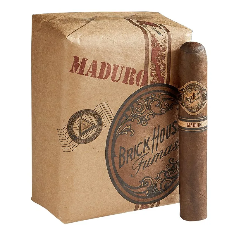 Brick House Fumas Maduro (Gordo) (6.0"x60) Pack of 20